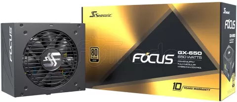 Photo de Alimentation ATX Seasonic Focus GX - 650W (Noir)
