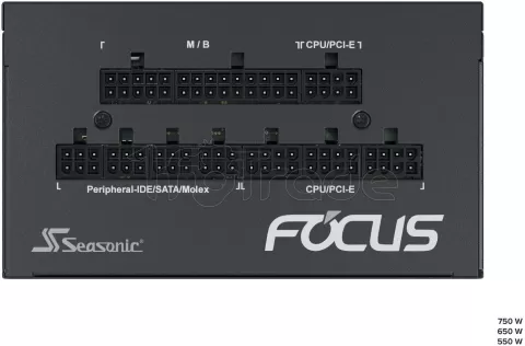 Photo de Alimentation ATX Seasonic Focus GX - 650W (Noir)