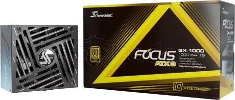 Photo de Alimentation ATX Seasonic Focus GX ATX 3.1 (2024) - 1000W (Noir)
