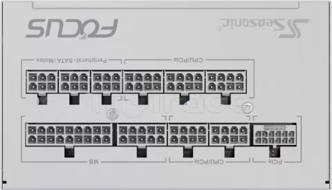 Photo de Alimentation ATX Seasonic Focus GX ATX 3.1 (2024) - 750W (Blanc)