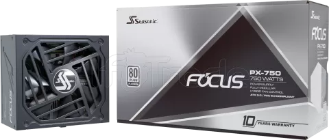 Photo de Alimentation ATX Seasonic Focus PX ATX 3.0 - 750W (Noir)