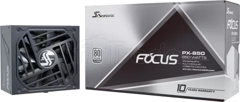 Photo de Alimentation ATX Seasonic Focus PX ATX 3.0 - 850W (Noir)