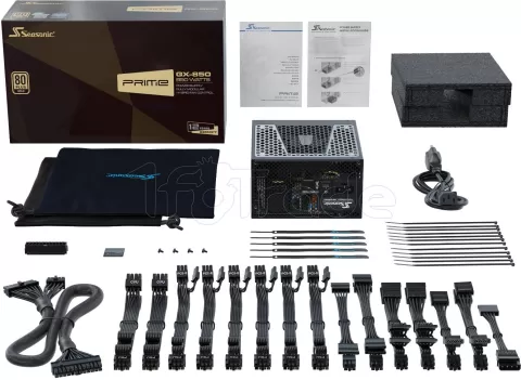 Photo de Alimentation ATX Seasonic Prime GX - 850W (Noir)