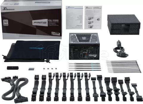 Photo de Alimentation ATX Seasonic Prime PX - 1000W (Noir)