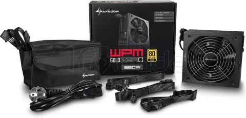 Photo de Alimentation ATX Sharkoon WPM Gold Zero - 550W