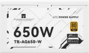 Photo de Thermalright AG-650-W Blanc