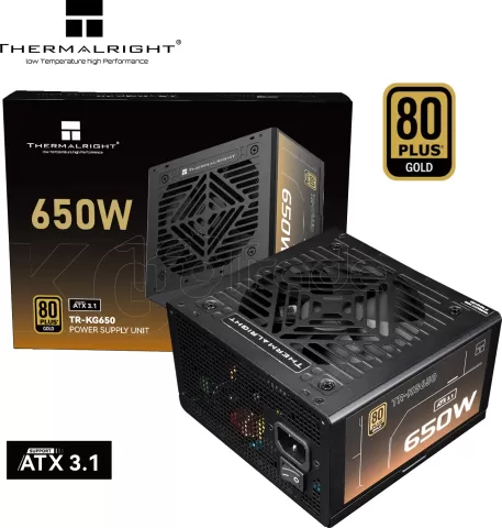 Photo de Alimentation ATX Thermalright KG - 650W (Noir)