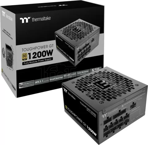 Photo de Alimentation ATX Thermaltake Toughpower GT - 1200W (Noir)