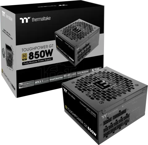 Photo de Alimentation ATX Thermaltake Toughpower GT - 850W (Noir)