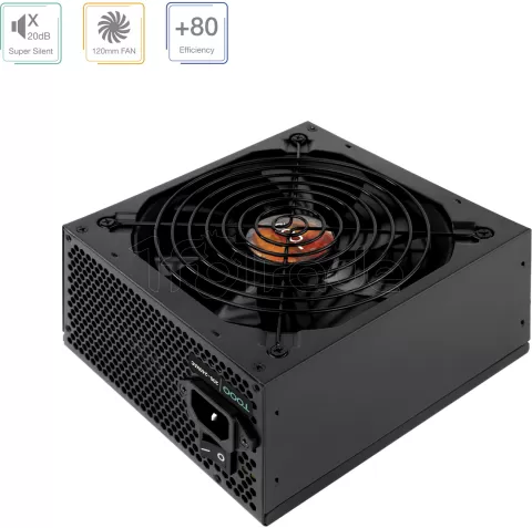 Photo de Alimentation ATX TooQ HELIOS 650W (Noir)