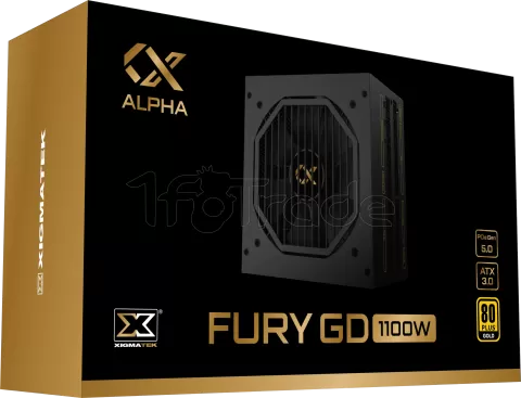 Photo de Alimentation ATX Xigmatek Fury GD - 1100W (Noir)