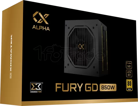 Photo de Alimentation ATX Xigmatek Fury GD - 850W (Noir)