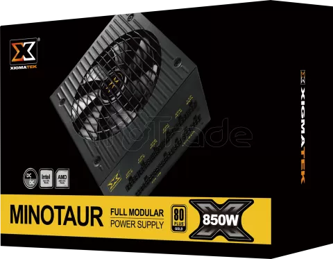 Photo de Alimentation ATX Xigmatek Minotaur - 850W (Noir)