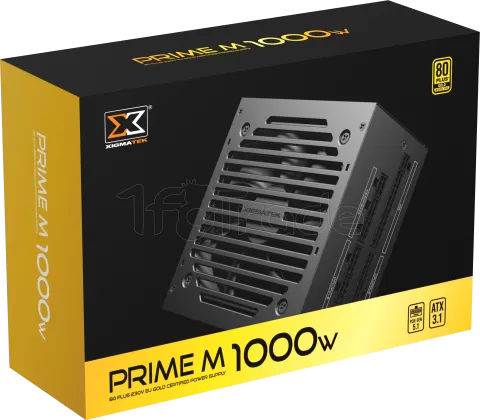 Photo de Alimentation ATX Xigmatek Prime M - 1000W (Noir)