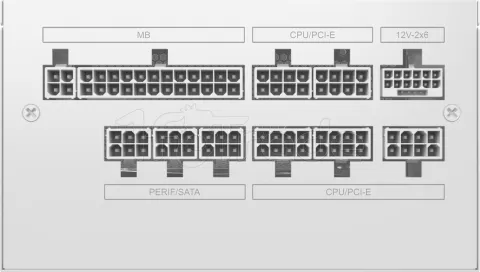 Photo de Alimentation ATX Xigmatek Prime M - 850W (Blanc)