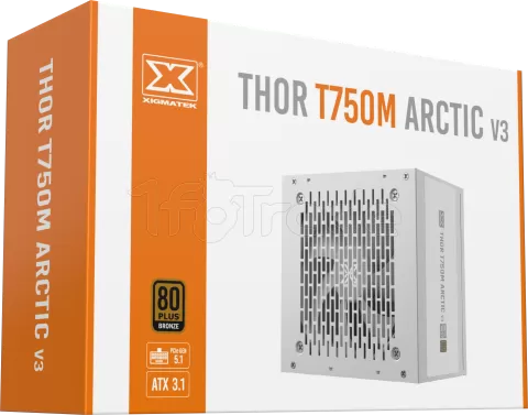 Photo de Alimentation ATX Xigmatek Thor M V3 - 750W (Blanc)