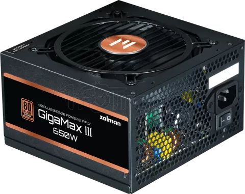 Photo de Alimentation ATX Zalman GigaMax GVIII - 650W (Noir)