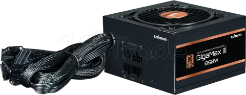 Photo de Alimentation ATX Zalman GigaMax GVIII - 850W (Noir)