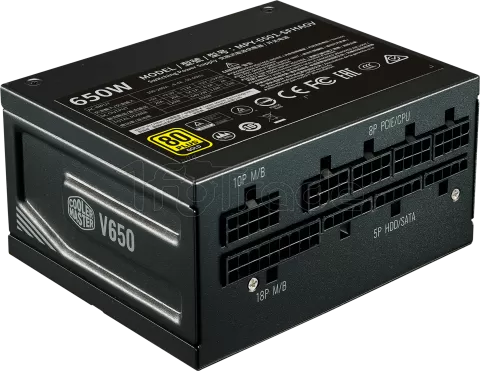 Photo de Alimentation SFX Cooler Master V SFX Gold - 650W (Noir)