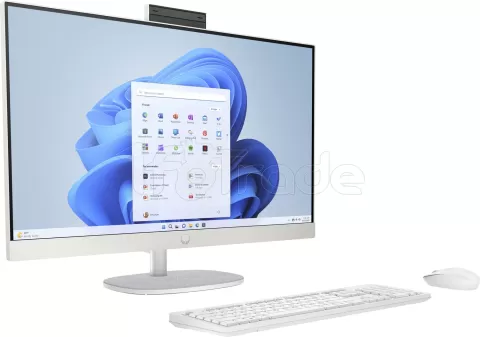 Photo de All In One HP 27-cr0041nf - 27" (Blanc)