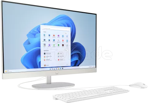 Photo de All In One HP 27-cr0041nf - 27" (Blanc)