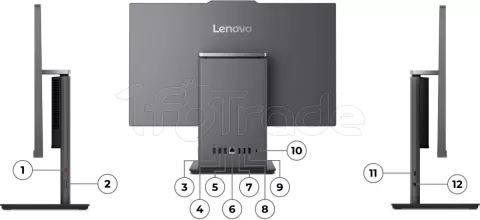 Photo de All In One Lenovo ThinkCentre Neo 50a 24 Gen 5 - 24" (Noir) Win11 Pro
