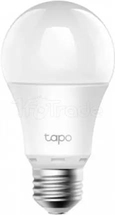 Photo de Ampoule LED connectée TP-Link Tapo L510E Wi-Fi - 800lm (E27) 2700K