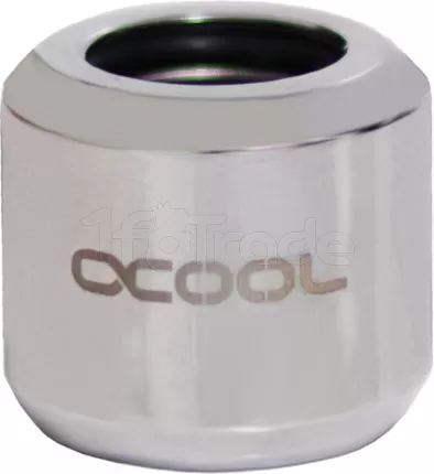 Photo de Anneau ARGB pour Tube Ø13mm Alphacool Aurora HardTube LED Ring (Argent)