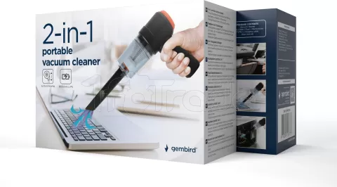 Photo de Aspirateur/Dépoussiéreur sans fil Gembird 2en1