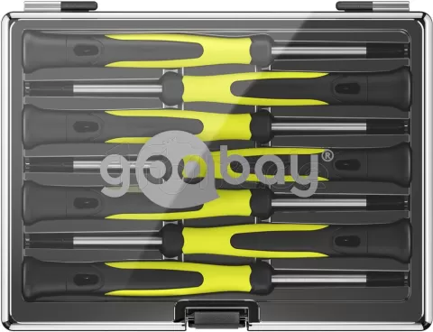 Photo de Assortiment de tournevis de précision Goobay (7 pièces)