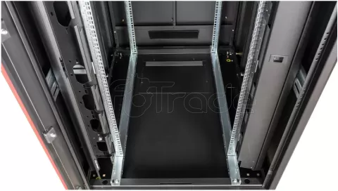 Photo de Baie Serveur Pro 19" 22U - 800x800mm avec porte vitrée (Noir)
