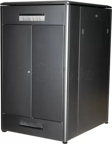 Photo de Baie Serveur Pro 19" 22U - 800x800mm avec porte vitrée (Noir)