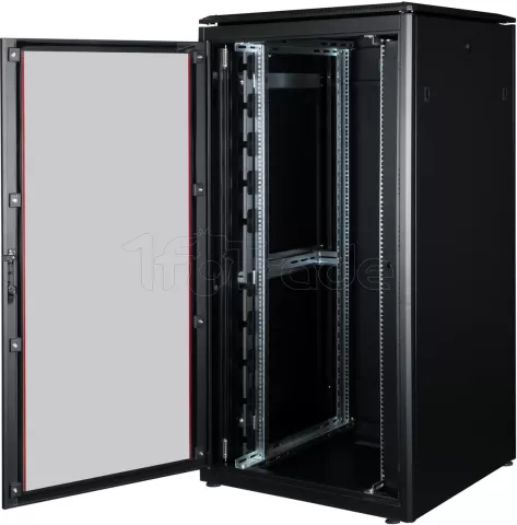 Photo de Baie Serveur Pro 19" 32U - 800x800mm avec porte vitrée (Noir)
