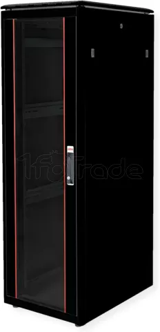 Photo de Baie Serveur Pro 19" 36U - 600x800mm avec porte vitrée (Noir)