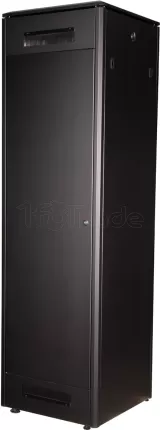 Photo de Baie Serveur Pro 19" 47U - 600x600mm avec porte vitrée (Noir)