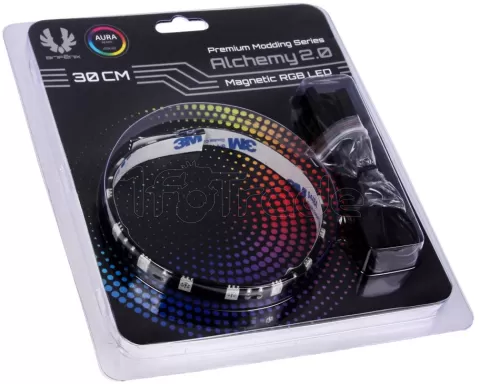 Photo de Bandeau LED BitFenix Alchemy 2.0 Magnetic 30cm/15 Led (RGB)