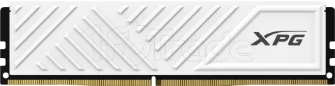 Photo de Barrette mémoire 16Go DIMM DDR4 Adata XPG GammiX D35  3200Mhz (Blanc)