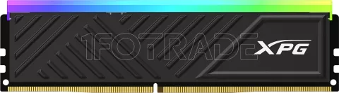 Photo de Barrette mémoire 16Go DIMM DDR4 Adata XPG SpectriX D35G RGB 3200Mhz (Noir)