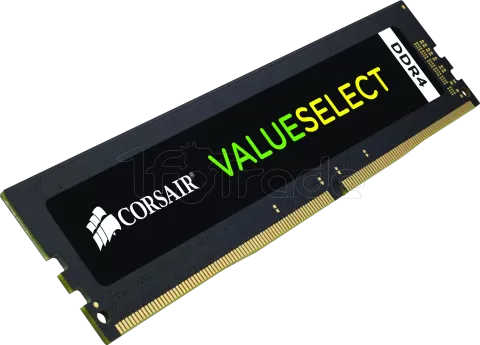 Photo de Barrette mémoire 16Go DIMM DDR4 Corsair Value Select  2400Mhz (Noir)