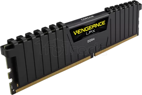 Photo de Barrette mémoire 16Go DIMM DDR4 Corsair Vengeance LPX  3600Mhz (Noir)