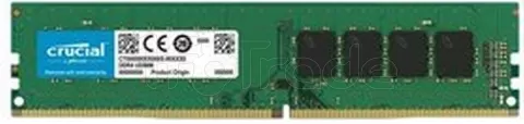 Photo de Barrette mémoire 16Go DIMM DDR4 Crucial  2666Mhz (Vert)