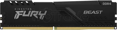 Barrette mémoire RAM DDR4 16 Go Kingston HyperX Fury PC4-25600 (3200 Mhz)  (Noir)