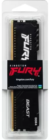 Barrette mémoire 16Go DIMM DDR4 Kingston Fury Beast 3200Mhz (Noir) pour  professionnel, 1fotrade Grossiste informatique