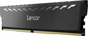 Photo de Barrette mémoire 16Go DIMM DDR4 Lexar Thor OC 3200Mhz (Noir)