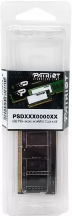 Photo de Barrette mémoire 16Go DIMM DDR4 Patriot Signature Line 3200Mhz (Noir)