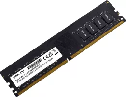 Photo de Barrette mémoire 16Go DIMM DDR4 PNY Performance 3200MHz (Noir)