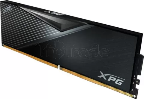 Photo de Barrette mémoire 16Go DIMM DDR5 Adata XPG Lancer  5200MHz (Noir)