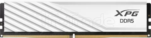 Photo de Barrette mémoire 16Go DIMM DDR5 Adata XPG Lancer Blade  5600MHz (Blanc)
