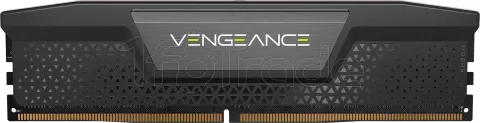 Photo de Barrette mémoire 16Go DIMM DDR5 Corsair Vengeance 5200MHz CL40 (Noir)