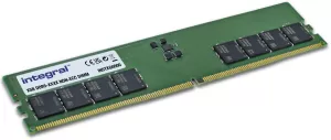 Photo de Barrette mémoire 16Go DIMM DDR5 Integral 5600MHz (Vert)